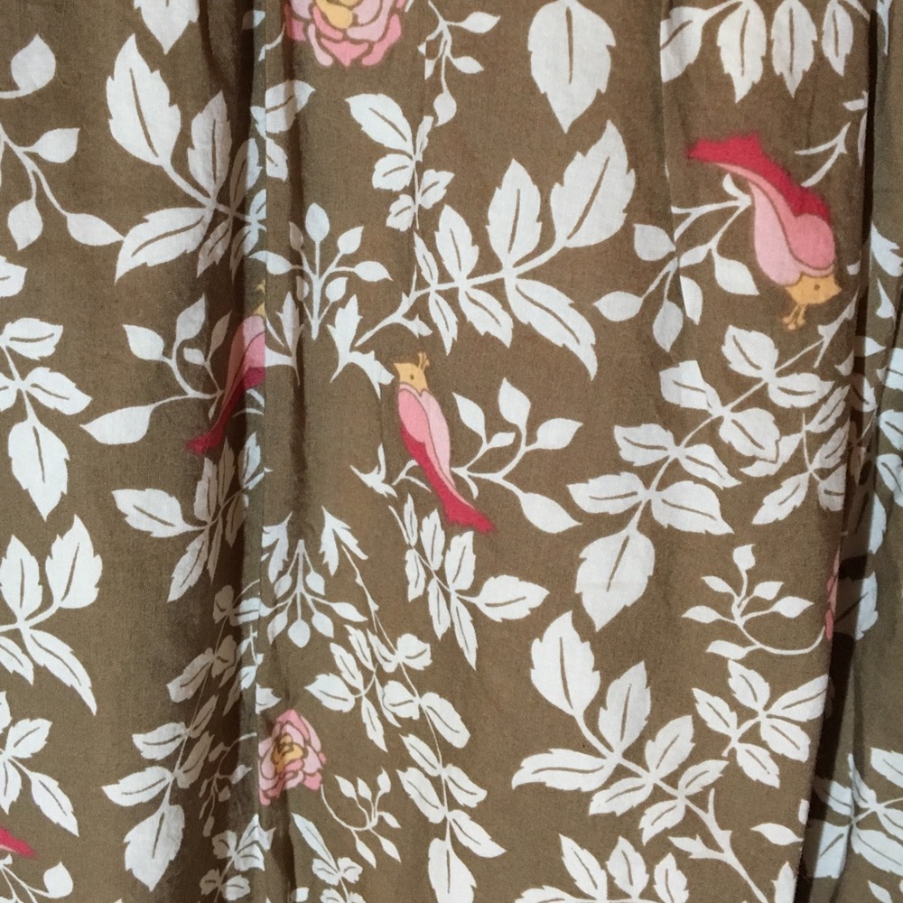 Cute Merona Bird Dress sz 10 - Picture 2 of 7